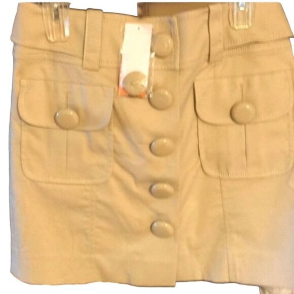 Cynthia Steffe Size 6 Tan Skirt NWT - Picture 1 of 9